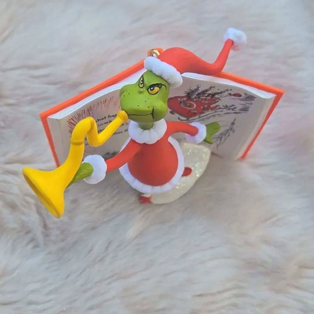 Hallmark Keepsake Dr. Seuss Grinch Ornament, CHRISTMAS MEANS SOMETHING MORE 2009